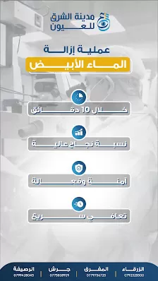 مركز مدينة الشرق للعيون - الرصيفة