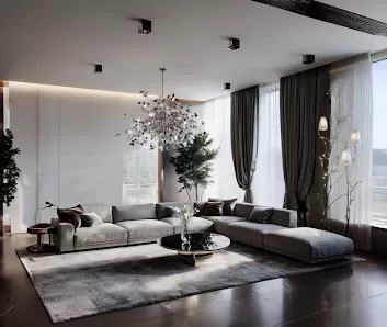 القريني لتصميم وتنفيذ المشاريع الداخلية والخارجية 3D Design