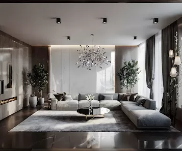 القريني لتصميم وتنفيذ المشاريع الداخلية والخارجية 3D Design