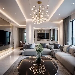القريني لتصميم وتنفيذ المشاريع الداخلية والخارجية 3D Design