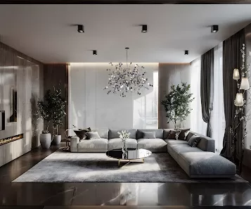 القريني لتصميم وتنفيذ المشاريع الداخلية والخارجية 3D Design